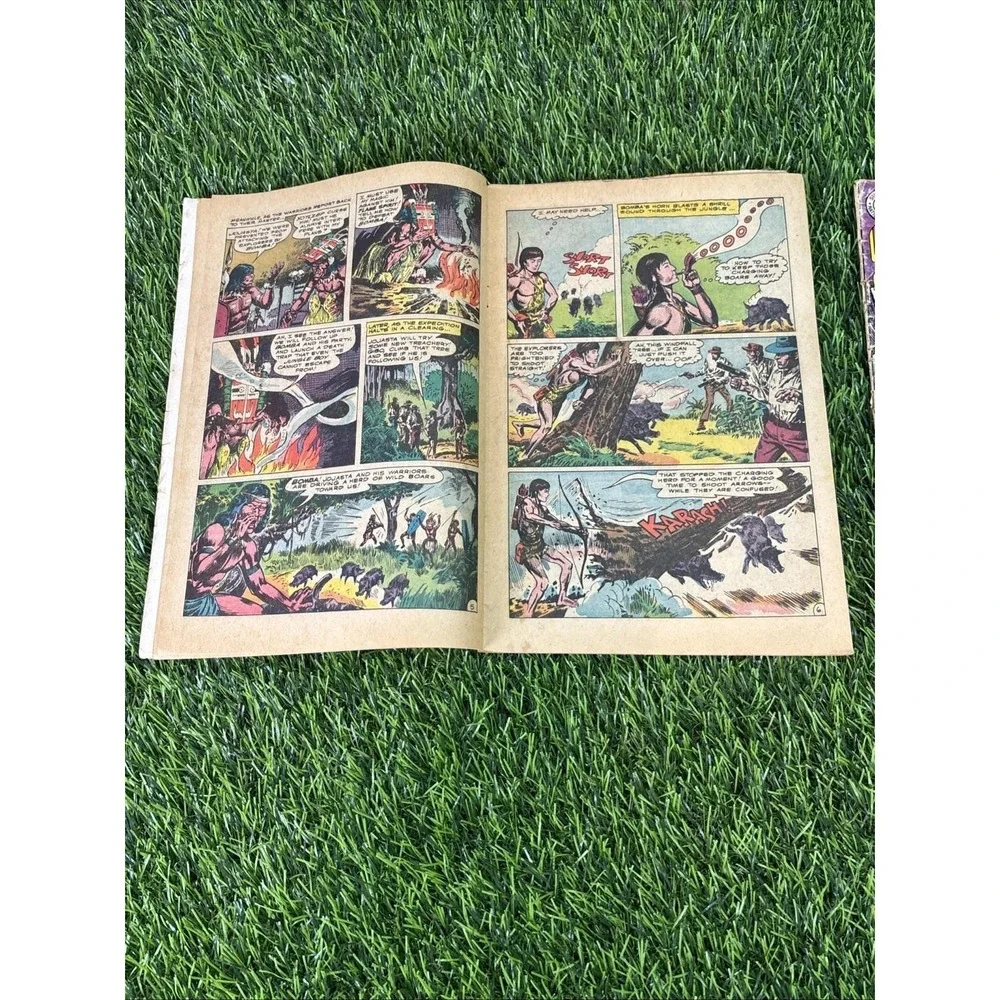 Vintage DC Comics Mixed Lot (2) – Bomba‎ the Jungle Boy + Starman & Black Canary